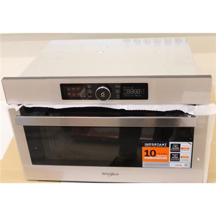 Taastatud. Whirlpool AMW730/SD Built - in Microwave,  31L, Silver | Whirlpool | NO ORIGINAL PACKAGING, DENT ON THE BOTTOM