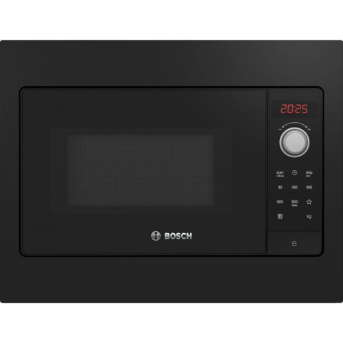 Bosch seeria 2, 20 L, 800 W, must - Integreeritav mikrolaineahi / BFL523MB3