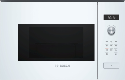 Bosch Serie 6 BFL524MW0 microwave White Solo microwave Built-in 20 L 800 W