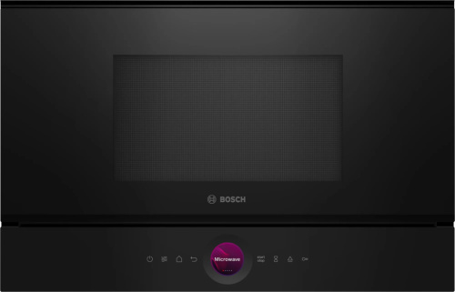 Bosch Serie 8 BER7321B1 microwave Black Solo microwave Built-in 21 L 900 W