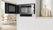 Bosch Serie 8 BFL7221W1 microwave White Solo microwave Built-in 21 L 900 W