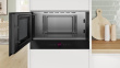 Bosch Serie 8 BFL7221B1 microwave Built-in Solo microwave 21 L 900 W Black