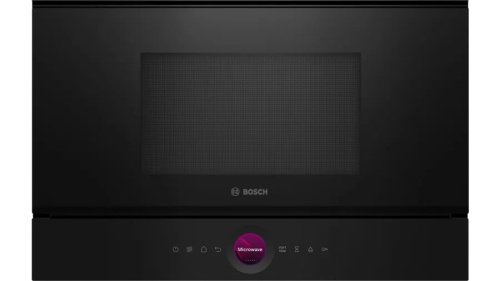 Bosch Serie 8 BFL7221B1 microwave Built-in Solo microwave 21 L 900 W Black