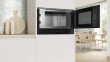 Bosch Serie 8 BFR7221B1 microwave Black Solo microwave Built-in 21 L 900 W
