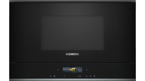 Siemens iQ700 BE732R1B1 microwave Black Combination microwave Built-in 21 L 900 W