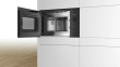 BOSCH Built-In Microwave BFL524MB0, 800W, 20L, Black