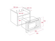 Teka ML 8200 BIS Built-in Grill microwave 20 L 700 W Valge