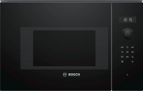 BOSCH Built-In Microwave BFL524MB0, 800W, 20L, Must