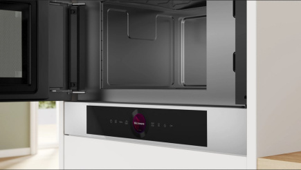 Bosch Serie 8 BFL7221W1 microwave Valge Solo microwave Built-in 21 L 900 W