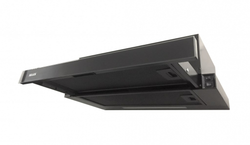 Telescopic hood MAAN Corona 2 G 60 315 m3/h, Black