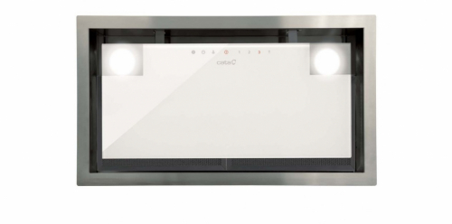 CATA Hood GC DUAL A 45 XGWH Canopy, Energy efficiency class A, Width 45 cm, 820 m3/h, Touch control, LED, White glass