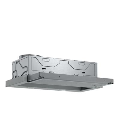 Bosch | Hood Serie 4 | DFL064A52 | Telescopic | Energy efficiency class A | Width 60 cm | 270 m³/h | Push Buttons | LED | Silver