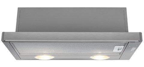 Beko HNT61210X cooker hood 280 m³/h Semi built-in (pull out) Stainless steel