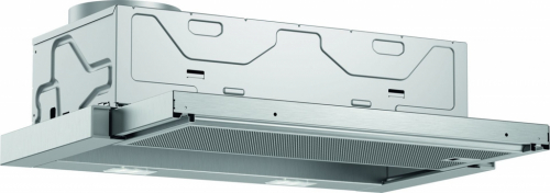 Bosch Serie 2 DFL063W56 cooker hood Semi built-in (pull out) Metallic 328 m³/h C