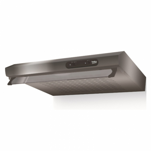 BEKO Hood CFB 6310 X, Width 60 cm, Wall-mounted, Led lights, Inox