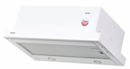 Akpo WK-7 Light Eco 50 Built-under cooker hood White