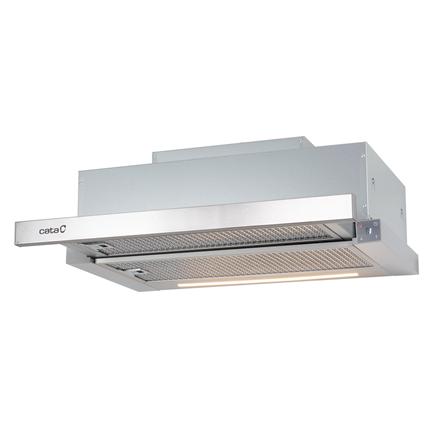 CATA | Hood | TFH 6630 X /A | Telescopic | Energy efficiency class A+ | Width 60 cm | 605 m³/h | Touch Control | LED | Stainless steel