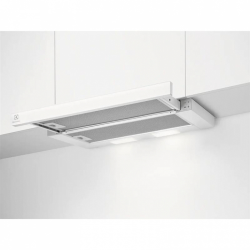 Electrolux, 410 m³/h, laius 59,8 cm, valge - Integreeritav õhupuhasti / LFP326FW