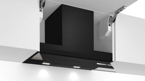 Bosch Serie 6 DBB67AM60 cooker hood Built-in Black 460 m³/h B