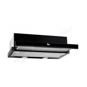 Teka CNL 6415 PLUS Semi built-in (pull out) kitchen hood Black 385 m³/h A