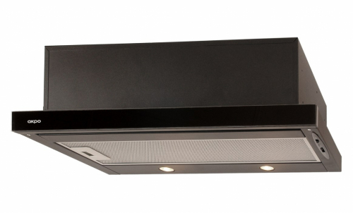 Cooker hood Akpo WK-7 Light eco glass 289 m³/h Built-under Black