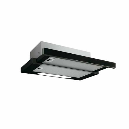 Elica | Hood | ELITE14 LUX BL/A/60 | Telescopic | Energy efficiency class D | Width 60 cm | 368 m³/h | Push buttons | LED | Black