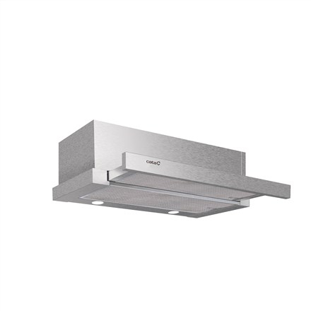 CATA Hood | EXTENDER 600 | Telescopic | Energy efficiency class C | Width 60 cm | 390 m3/h | Mechanical | ECOLED | Stainless Steel