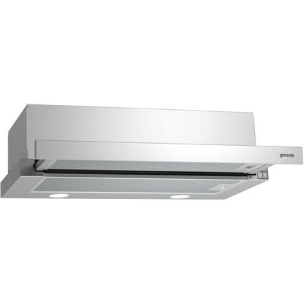 Gorenje | Hood | BHP523E10X | Telescopic | Energy efficiency class C | Width 50 cm | 322 m³/h | Mechanical control | LED | Stainless steel