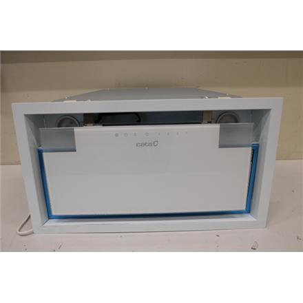 Taastatud.  | CATA | Hood | GC DUAL A 45 XGWH | Canopy | Energy efficiency class A | Width 45 cm | 820 m³/h | Touch control | LED | White glass | DENT ON FRAME CORNER, BROKEN FILTER FIXATOR
