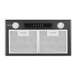 CATA | Hood | GT-PLUS 45 BK /M | Canopy | Energy efficiency class C | Width 60 cm | 645 m³/h | Mechanical control | LED | Black