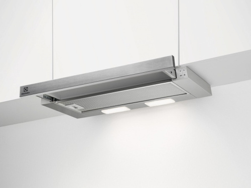 Electrolux LFP226S Built-in Telescopic Kitchen Hood Silver 330 m3/h