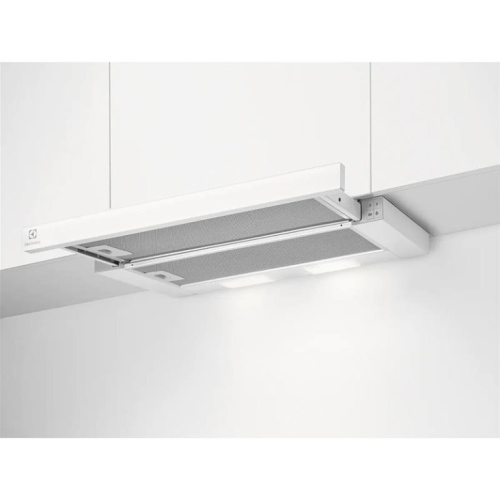 Electrolux, 410 m³/h, laius 59,8 cm, valge - Integreeritav õhupuhasti / LFP326FW