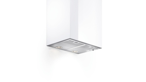 Bosch Serie 4 DHL555BL cooker hood Built-in Silver C 590 m³/h