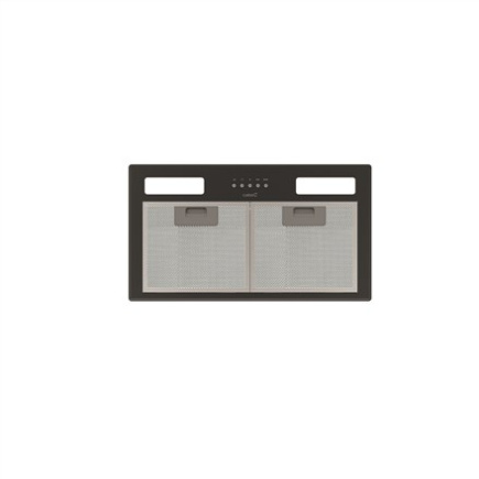 CATA 02030408 cooker hood Wall-mounted Must, Stainless steel C 645 m³/h