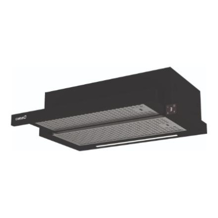 Cata Built-in Hood TFH 6430 GBK /B Width 59,8cm, Max 391,5 m³/h, LED, Must | CATA