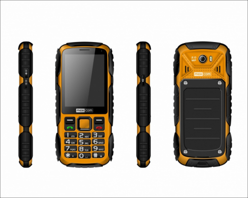 Maxcom GSM Phone Strong MM920 IP67 yellow