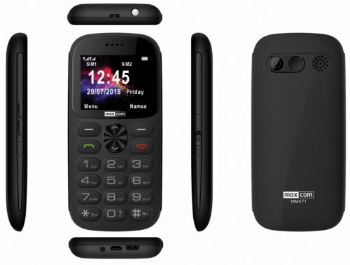 Maxcom GSM Phone MM 471 grey