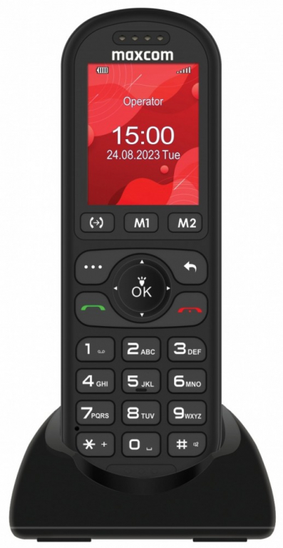 Maxcom Mobiiltelefon MM 39D 4G sim desk phone