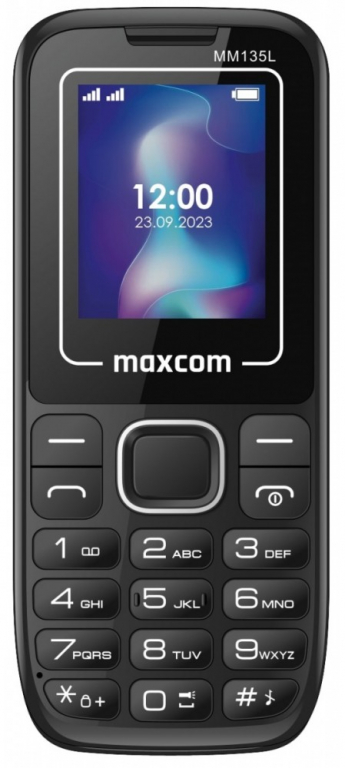 Maxcom Mobiiltelefon MM 135 L DUAL SIM USB C