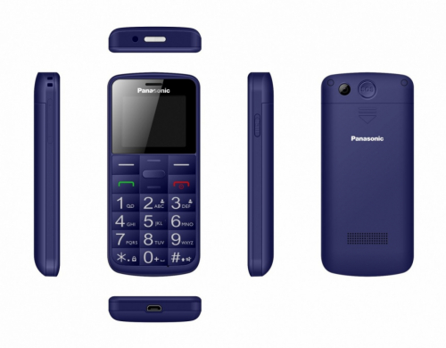 Panasonic Mobiiltelefon for senior KX-TU110 blue