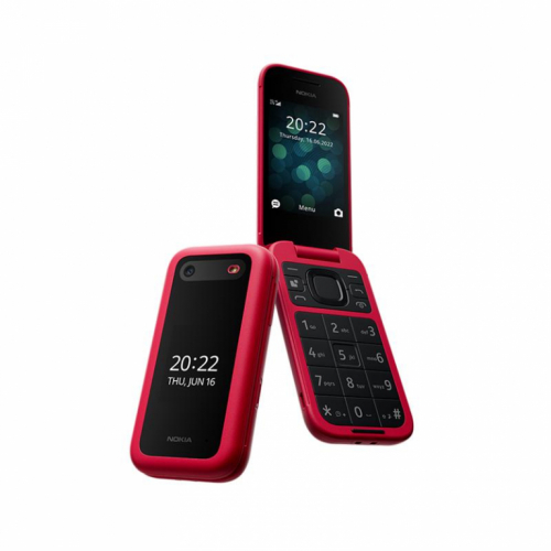 Nokia 2660 Flip, punane - Mobiiltelefon / 1GF011GPB1A03
