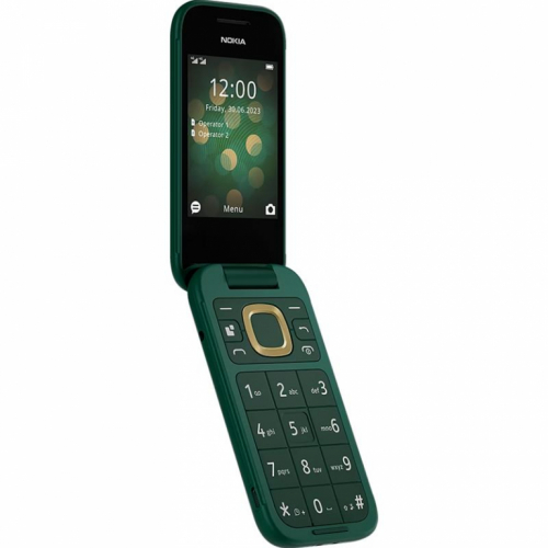 Nokia 2660 Flip, roheline - Mobiiltelefon / 1GF011KPJ1A05