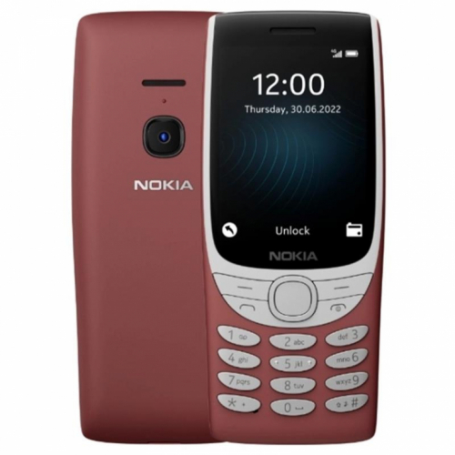 Nokia 8210 4G, punane - Mobiiltelefon / 16LIBR01A01