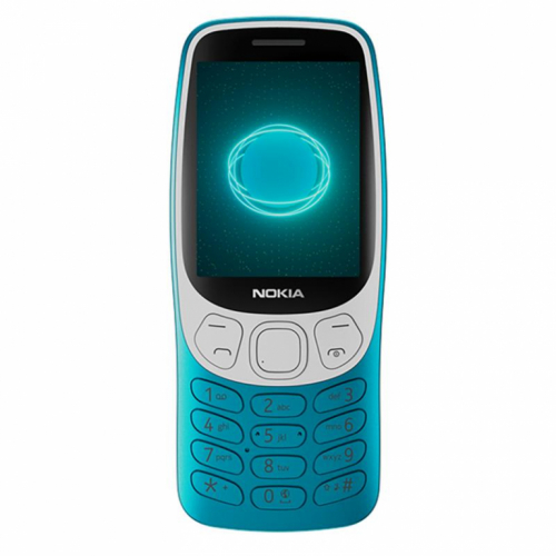 Nokia 3210 4G, Dual SIM, sinine - Mobiiltelefon / 1GF025CPJ2L01