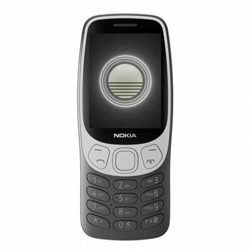 Nokia 3210 4G, Dual SIM, must - Mobiiltelefon / 1GF025CPA2L01