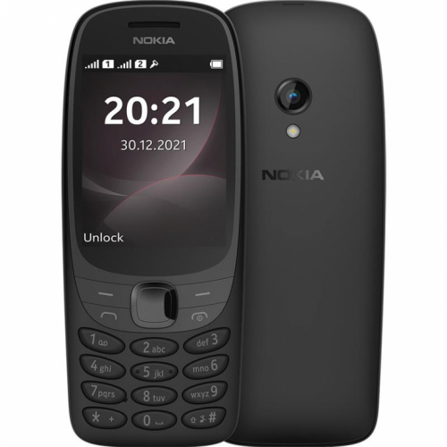 Nokia 6310 Dual SIM LTE, must - Mobiiltelefon / 286944085