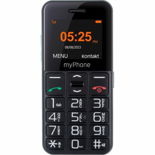 myPhone Halo Easy, must - Mobiiltelefon / T-MLX08894