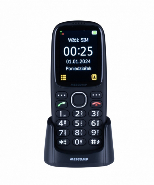 Mesmed Mobiiltelefon Mescomp MT-166 Edgar Elegant 4G