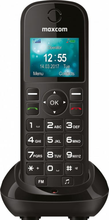 Maxcom Phone MM35D SE SIM desk phone