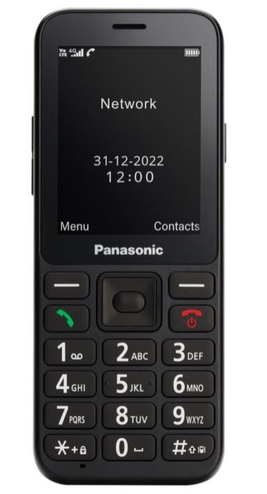 Panasonic Mobiiltelefon KX-TU250 4G black